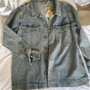 faherty denim chore jacket - unworn